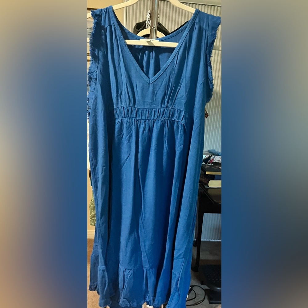 Umgee Royal Blue Dress, New w/o Tag